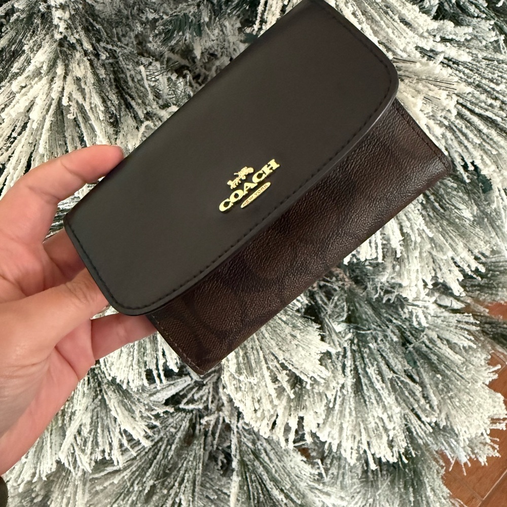 Coach Black and Brown  Wallet